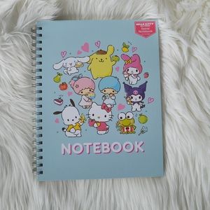 NEW Large Hello Kitty and Friends Spiral Notebook